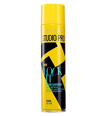 L'Oreal Paris Studio Pro LOCK IT Strong Fixing Hairspray Review