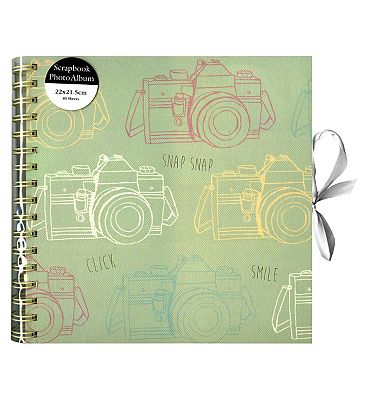 Green Camera Scrapbook Review