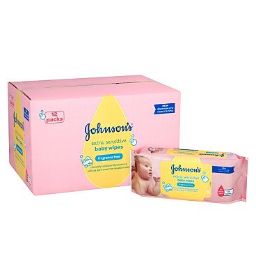 Johnson's Baby Wipes Extra Sensitive 12 Pack Review