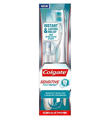 Colgate Sensitive Pro-Relief Manual Toothbrush and Sensitivity Pen Review