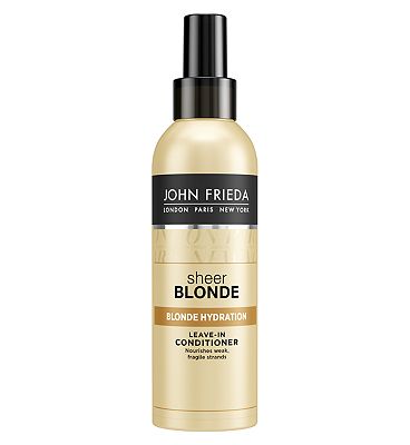 John Frieda Sheer Blonde blonde hydration leave-in conditioner spray Review