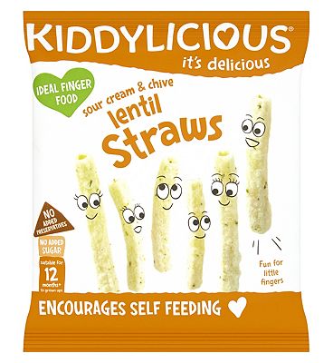 Kiddylicious Super Snacks Sour Cream & Chive Lentil Crisps 12g Review