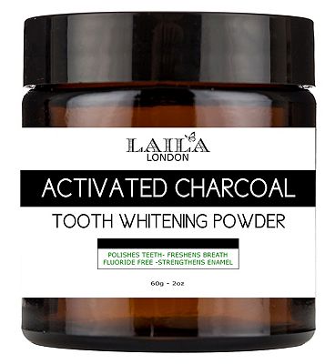 Laila London Activated Charcoal Tooth Whitening Powder Laila London Activated Charcoal Tooth Whitening Powder