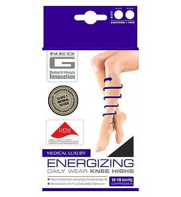 Neo G Energizing Daily Wear Knee Highs Black Review