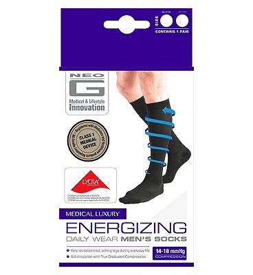 Neo G Energizing Daily Wear Men's Socks White Review