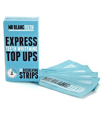 Mr Blanc Express Dissolving Whitening Strips 30's Review