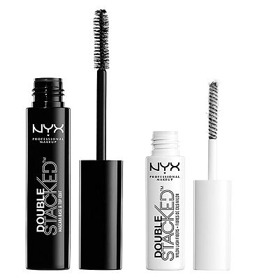 NYX PROFESSIONAL MAKEUP Double Stacked Fiber Mascara Review