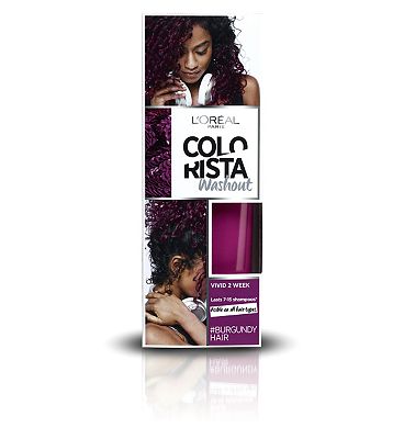 Colorista Washout Burgundy Semi-Permanent Hair Dye Review