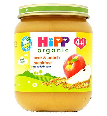 HiPP Organic Pear & Peach Breakfast 4+ Months Review