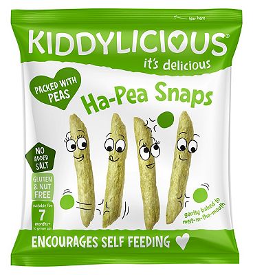 Kiddylicious Hap-Pea Snaps 15g Review