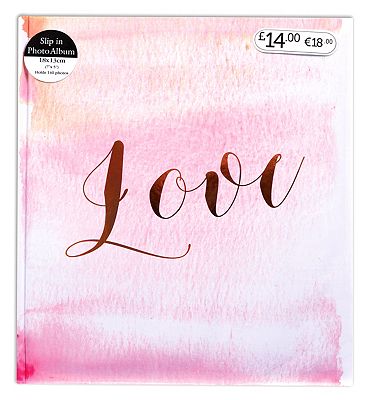 Peach Pink-Wash Love Photo Album Review