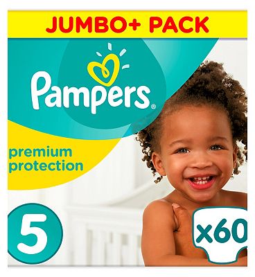 Pampers Premium Protection Size 5, 11kg-23kg, 60 Nappies Review