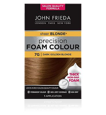 John Frieda Precision Foam Colour dark golden blonde 7G 130ml