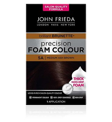 John Frieda Precision Foam Colour medium ash brown 5A Review