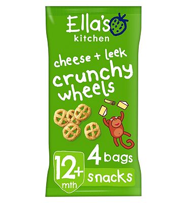 Ella's Kitchen Cheese + Leek Crunchy Wheels from 12 Months 4) Review