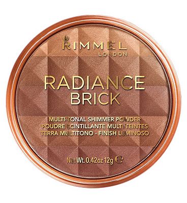 Rimmel Radiance Shimmer Brick Bronzer Brick 02 Brick 02