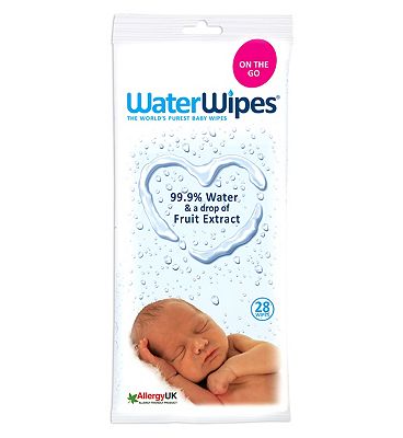 WaterWipes Baby Wipes Sensitive 28 single pack Review