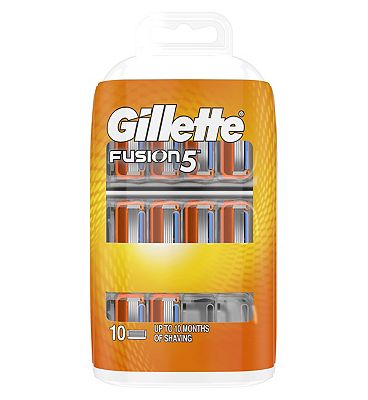 Gillette Fusion Manual Blades 10s Review