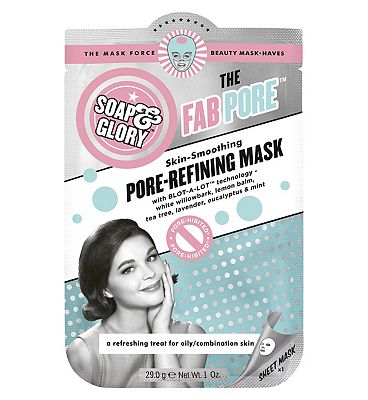 Soap & Glory The Fab Pore Pore-Refining Sheet Mask Review