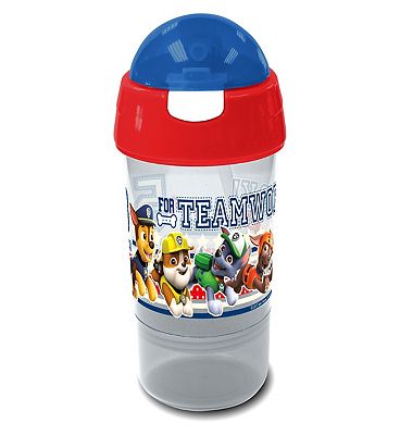 Paw Patrol teamwork sip and snack bottle Review