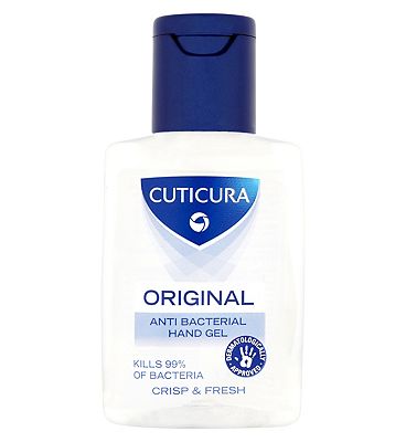 Cuticura Original Anti Bacterial Hand Gel 50ml - Crisp & Fresh