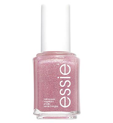 Essie Nail Polish 514 Birthday Girl Shimmery Baby Pink Colour, High Shine and High Coverage Nail Polish 13.5ml