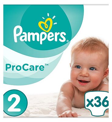 Pampers Procare Premium Protection Size 2, 36 Nappies, Review