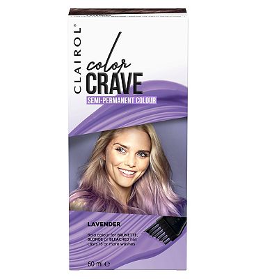 Clairol Color Crave Semi-Permanent Colour lavender Review