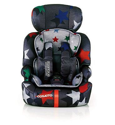 Cosatto Zoomi Group 123 Car Seat (5 Point Plus) Grey Megastar Review