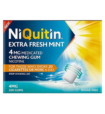 Niquitin Extra Fresh Mint 4mg Medicated Chewing Gum 200s Review