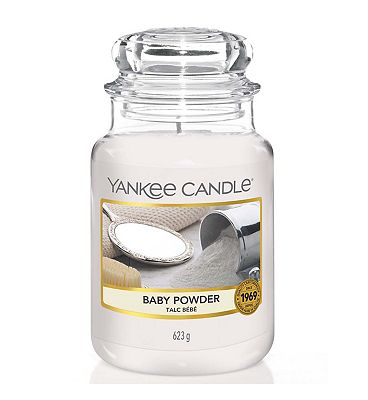 Yankee Candle Large Jar Baby Powder Review