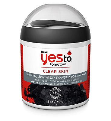 Yes to Tomatoes Detoxifying Charcoal DIY Powder-to-Clay Mask Review