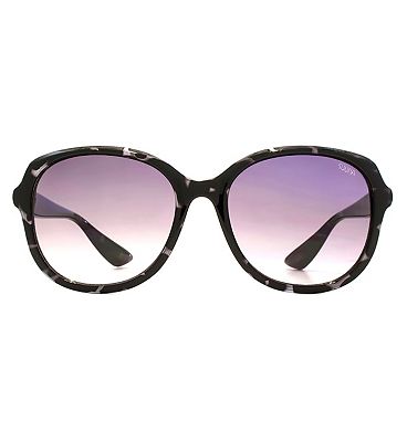 Sunna Womens Dark Spray on Clear Purple Sunglasses Review