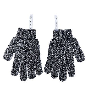 Charcoal Infused Exfoliating Gloves