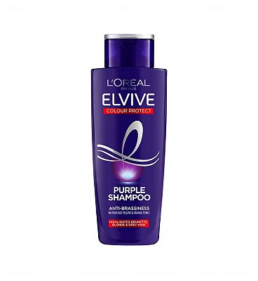L’Oreal Paris Elvive Colour Protect Anti-Brassiness Purple Shampoo for Coloured or Highlighted Hair 200ml
