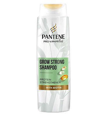 Pantene Grow Strong Shampoo With Bamboo And Biotin 400ml