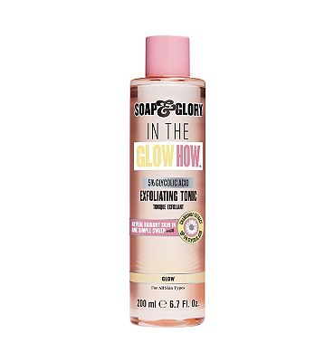 Soap & Glory ’In The Glow How’ 5% Glycolic Acid Exfoliating Tonic 200ml
