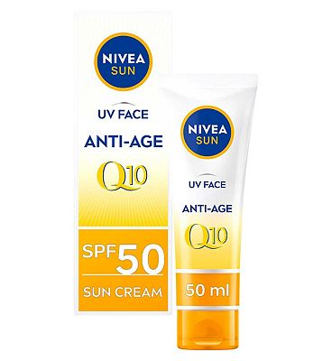 NIVEA SUN UV Face Q10 Anti-Age Sun Cream SPF50 50ml