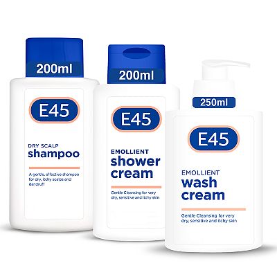 E45 Dry & Sensitive Skin Shower bundle