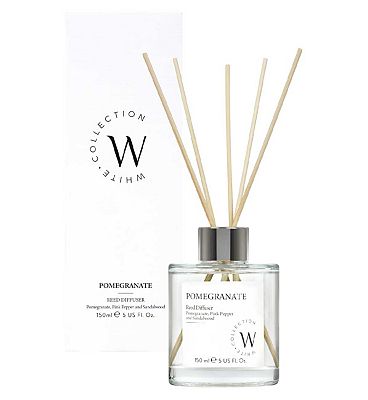The White Collection Pomegranate Reed Diffuser 150ml
