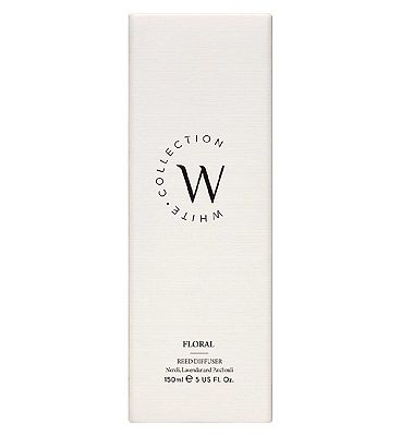 The White Collection Floral Reed Diffuser 150ml