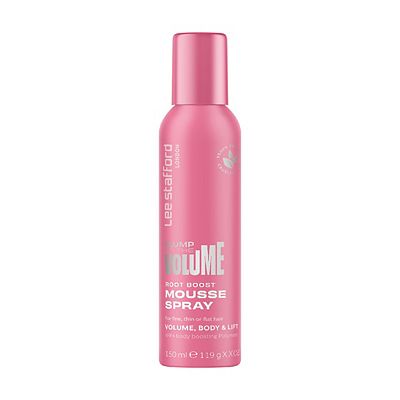 Lee Stafford Plump Up The Volume Root Boost Mousse Spray 150ml
