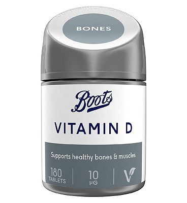 Vitamin D 10 g Food Supplement, 180 Tablets