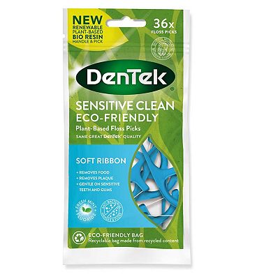 DenTek ECO Sensitive Floss Picks 36s