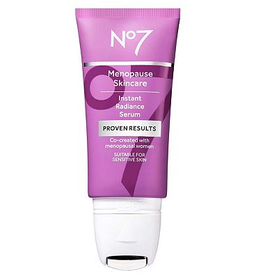 No7 Menopause Skincare Instant Radiance Serum 30ml