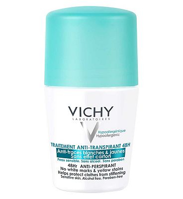 Vichy 48HR ’No Trace’ Roll-On Anti-Perspirant for sensitive skin 50ml