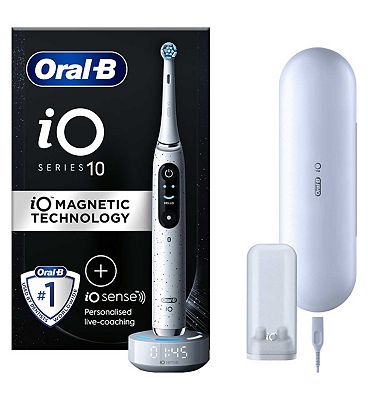 Oral-B iO10 Electric Toothbrush - Stardust White