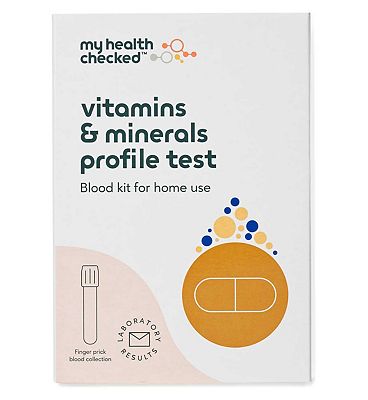 MyHealthChecked Vitamins & Minerals Profile Blood Test