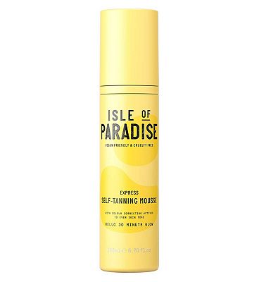 Isle of Paradise 30 Minute Express Self-Tanning Mousse 200ml