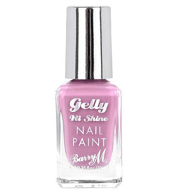 Barry M Gelly Hi Shine Nail Paint Peony 10ml